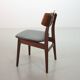 Elegant Set of 2 Webe Teak Wooden Dining Chairs by Louis van Teeffelen, 196