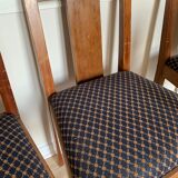 Lot 4 chairs Saddier and his Sons