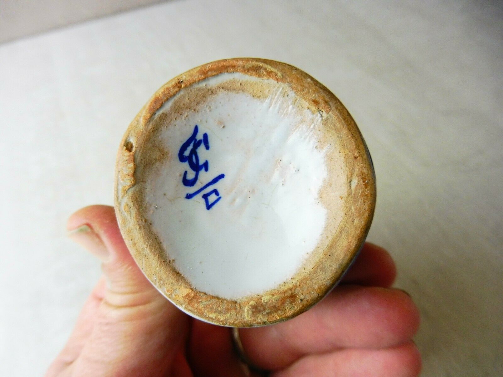 Old vase / soliflore, decoration flowers, Foumaintreaux Gabriel