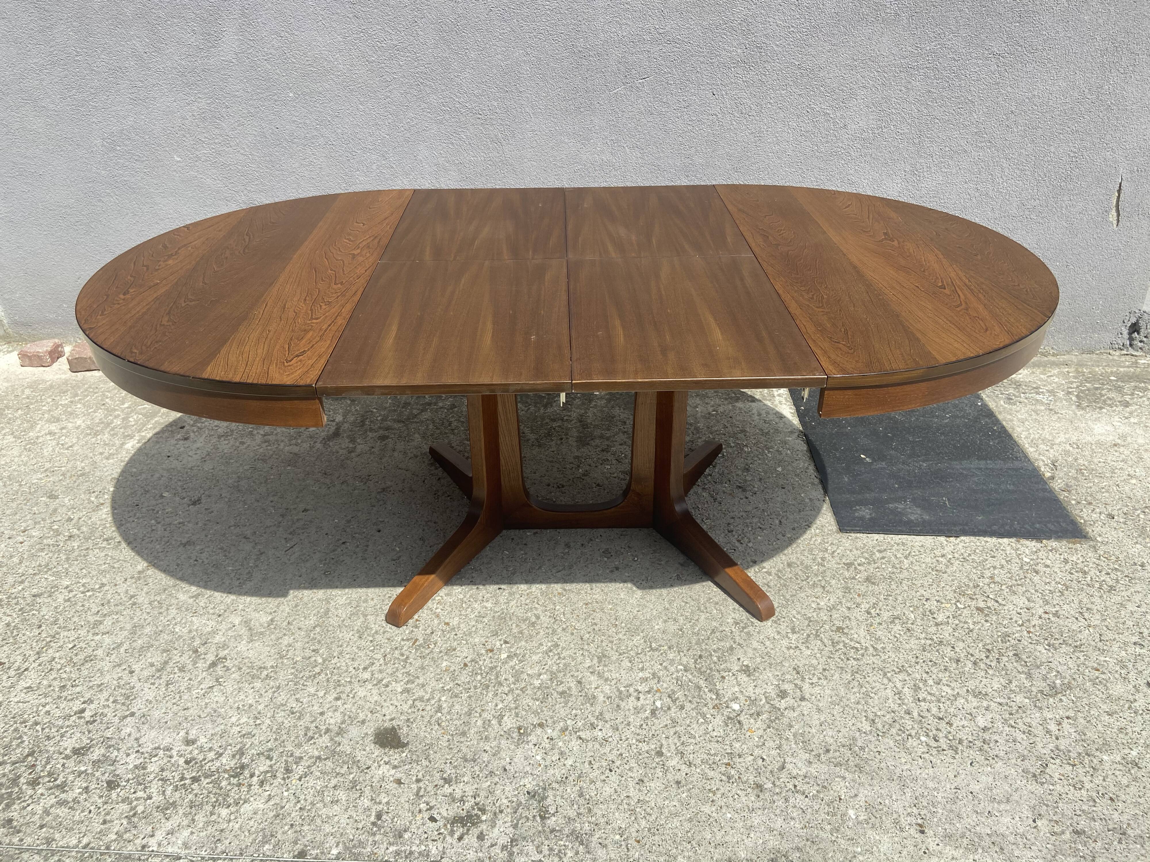 Baumann 1950s wooden dining table
