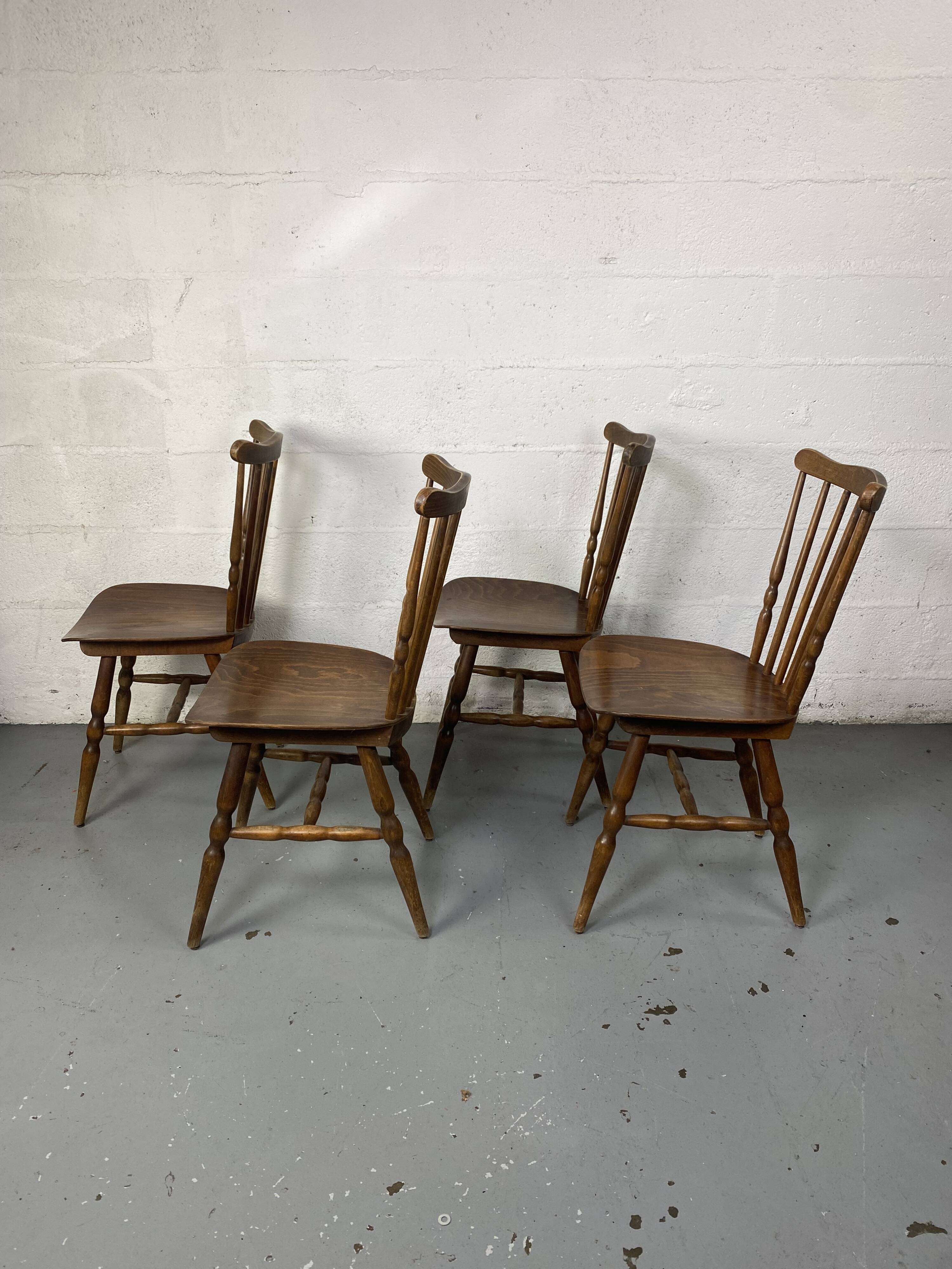 Lot de 4 chaises Baumann Tacoma