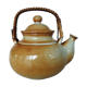 Montgolfier stoneware teapot 1960s