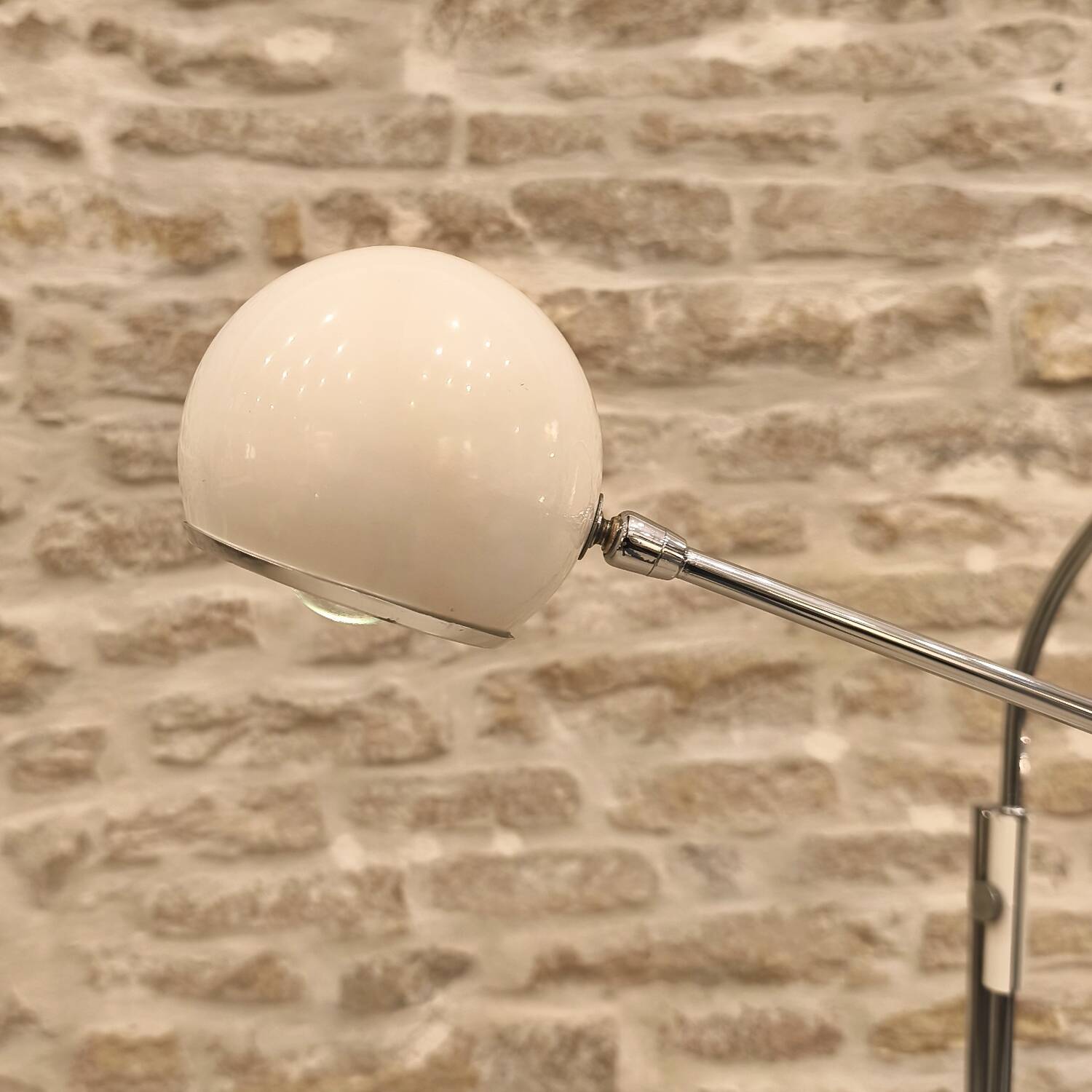 Orbiter floor lamp, Design by Robert Sonneman, Luci Italia, 1960