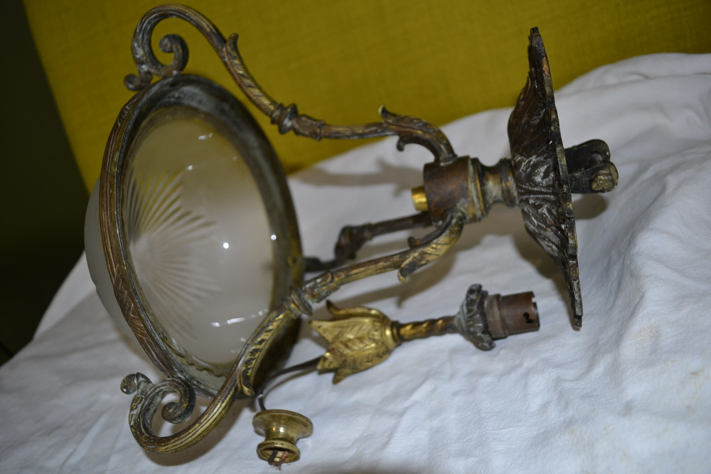 Lustre suspension art deco