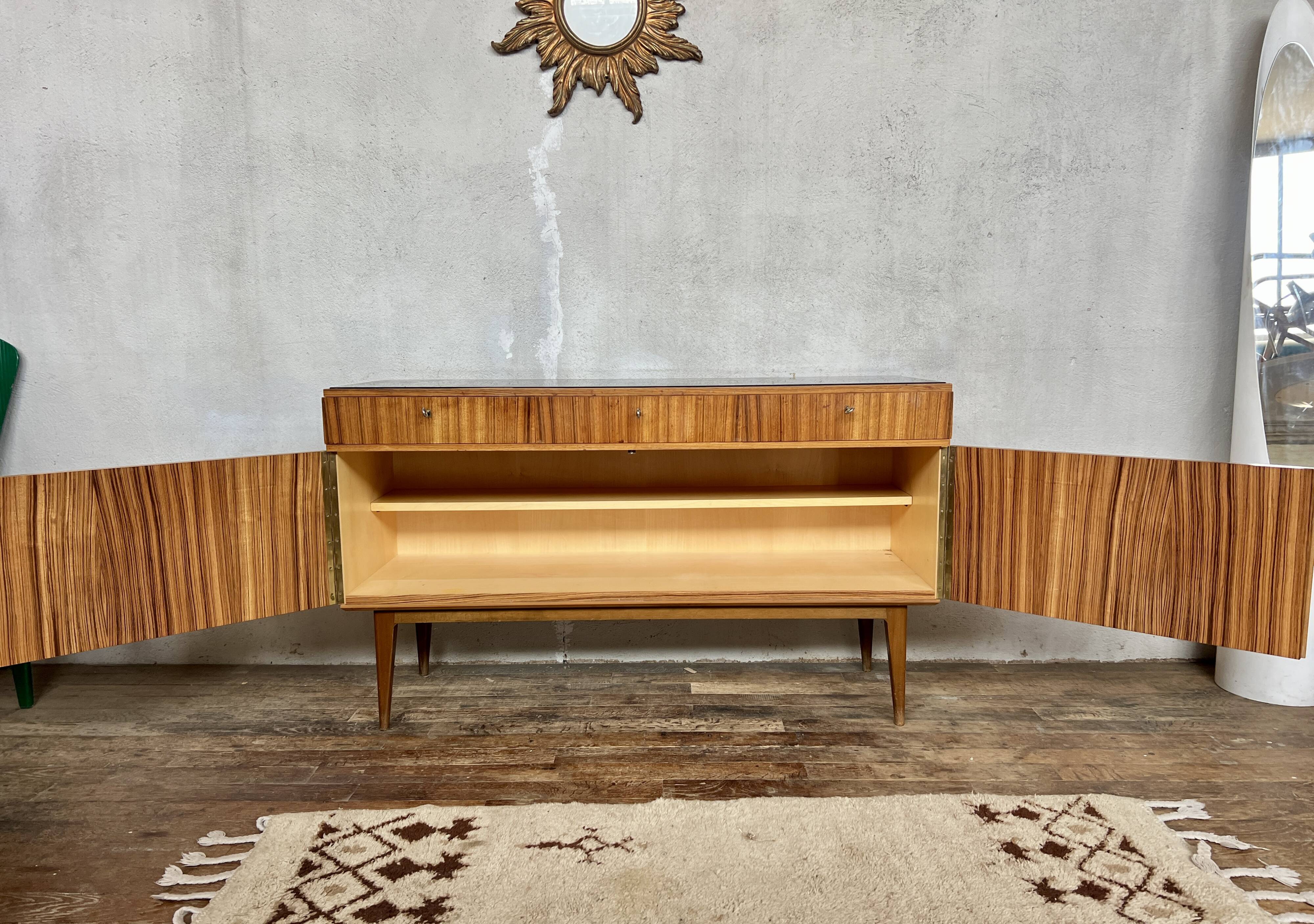 Vintage rosewood sideboard by WK Möbel