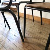Set of 3 school chairs