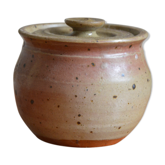 Vintage sandstone sugar pot