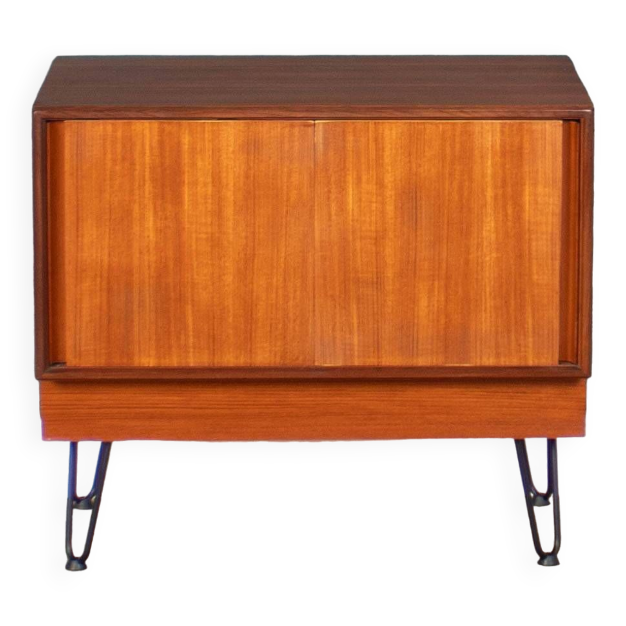 Retro Teak 1960s G Plan Form Five Sideboard On Hairpin Legs