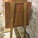 Small Scandinavian chest of drawers with compass feet, 1960s