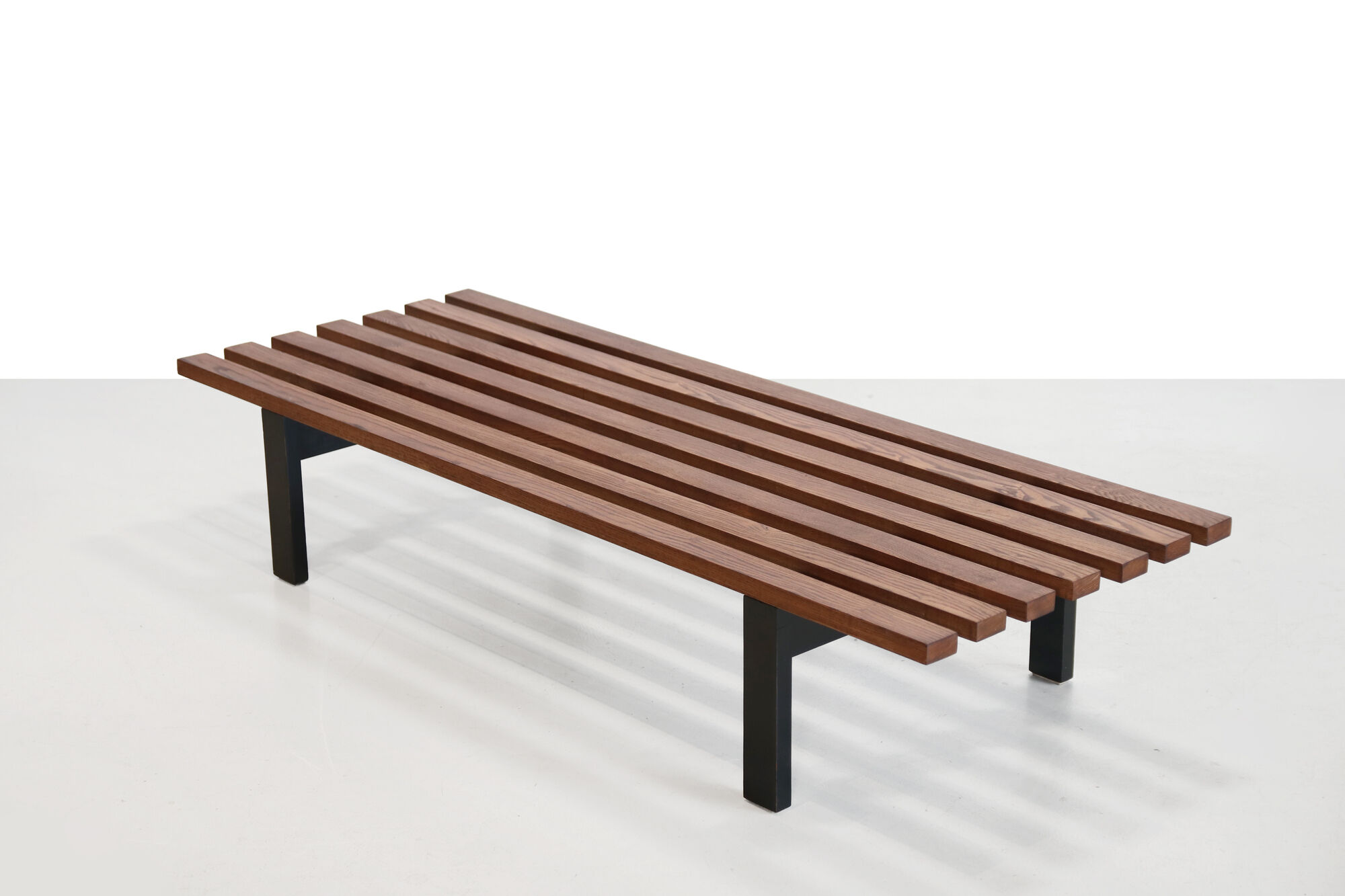 Vintage Martin Visser BZ71 slat bench for Spectrum, The Netherlands