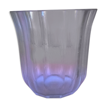 St. Louis crystal ice bucket "art deco 1930"