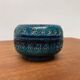 Vintage Italian Ashtray Rimini Blue in Ceramic by Aldo Londi for Bitossi