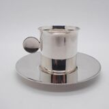 Tasse en métal argenté Christofle