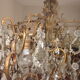 Stamps chandelier