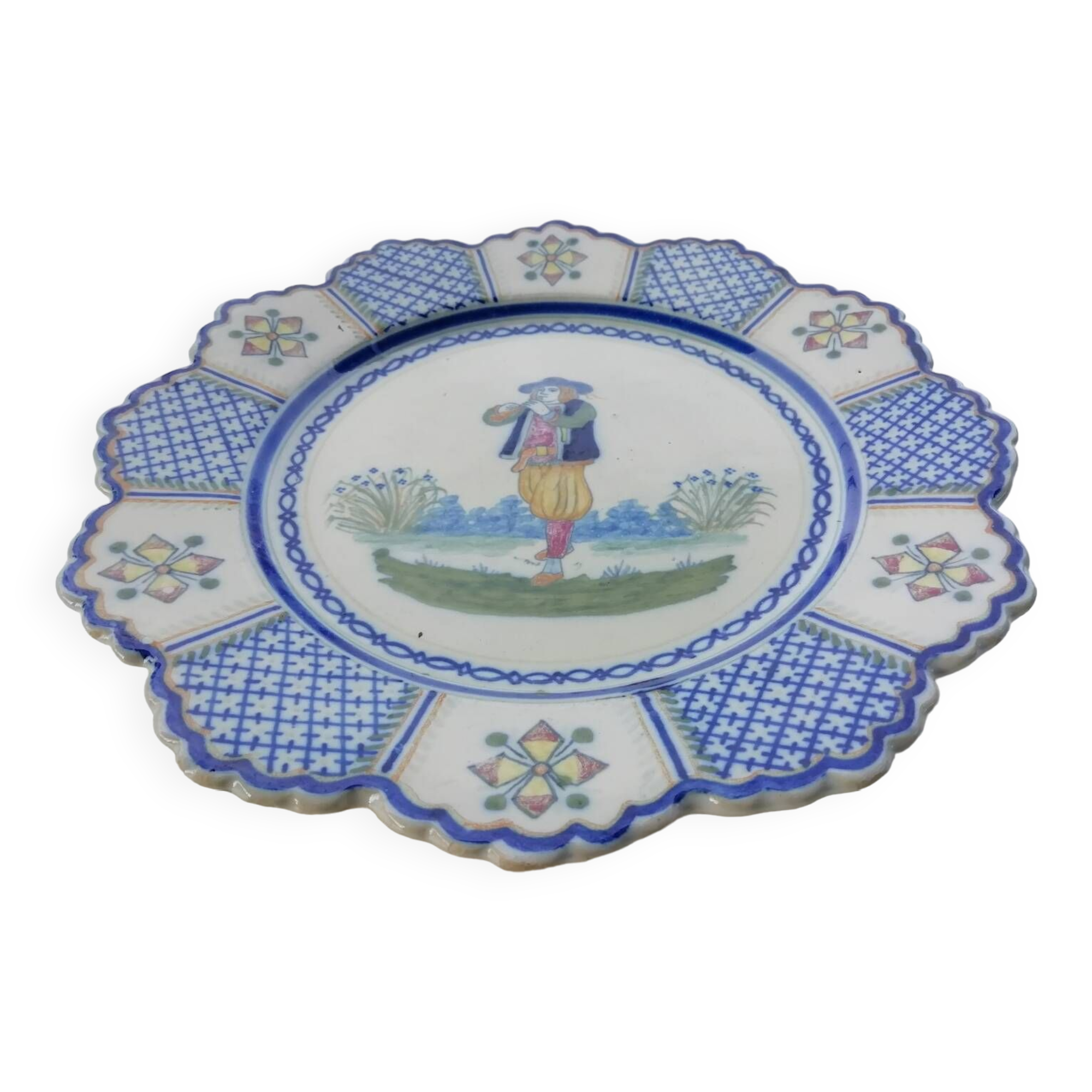 Henriot Quimper Plate