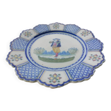 Henriot Quimper Plate