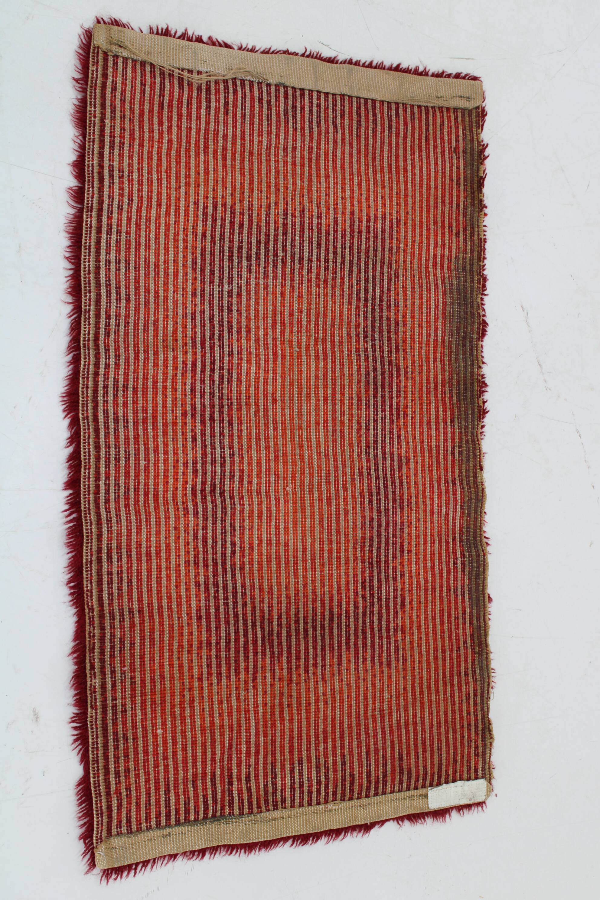 1970s Small Danish Abstract Wool Rug
