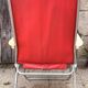 Vintage 1970s Kettler folding chair – pop floral print & structure