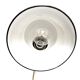 BLACK ENAMELLED TOLE WALL LAMP 1940 LEGRAND Ø 25 CM