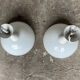 pair of pendants by Mathieu Matégot for Holophane