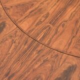 Table ronde vintage, palissandre