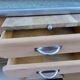 Vintage two-body buffet mado from the 1940s/50s poncé