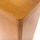 Scandinavian elm bookcase, Swedish modern, Sweden, 1940