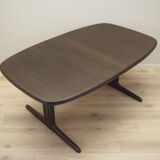 Oak table, Danish design, 1970s, manufacturer: Skovby