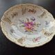 Small bowl / pierced plate in painted Nymphenburg porcelain.