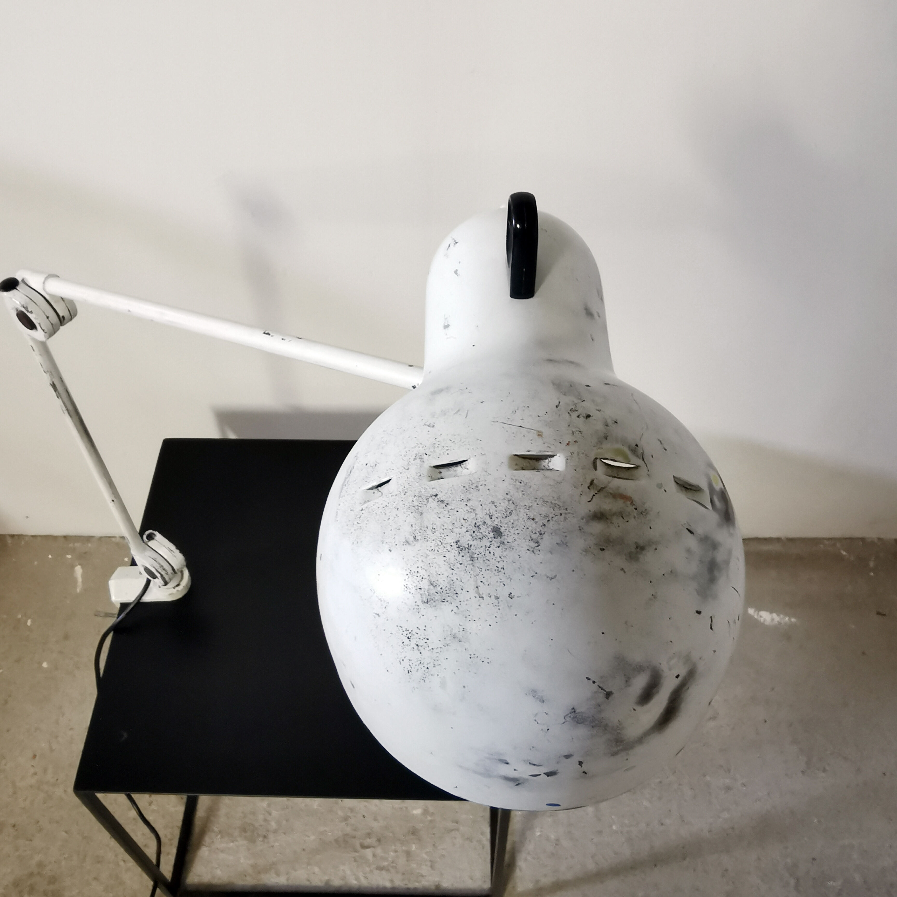 Joe Colombo's "Topo" desk lamp for Stilnovo, 1970