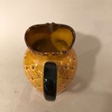 Yellow ceramic pitcher pineapple by Mireille 1950