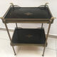Side table two trays