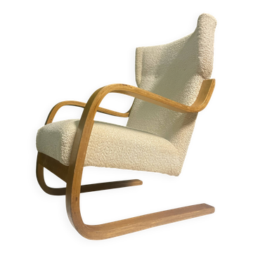 Fauteuil 401 par alvar aalto pour huonekalu ja rakennustyötehdas oy, 1930