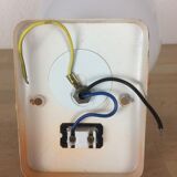 Wall light globe space age orange 70s