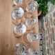 8 verres à pied vintages