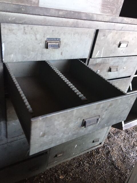 Furniture of trade old metal and wood industrial style