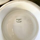 Porcelain soup bowl Alfred Hache & Cie