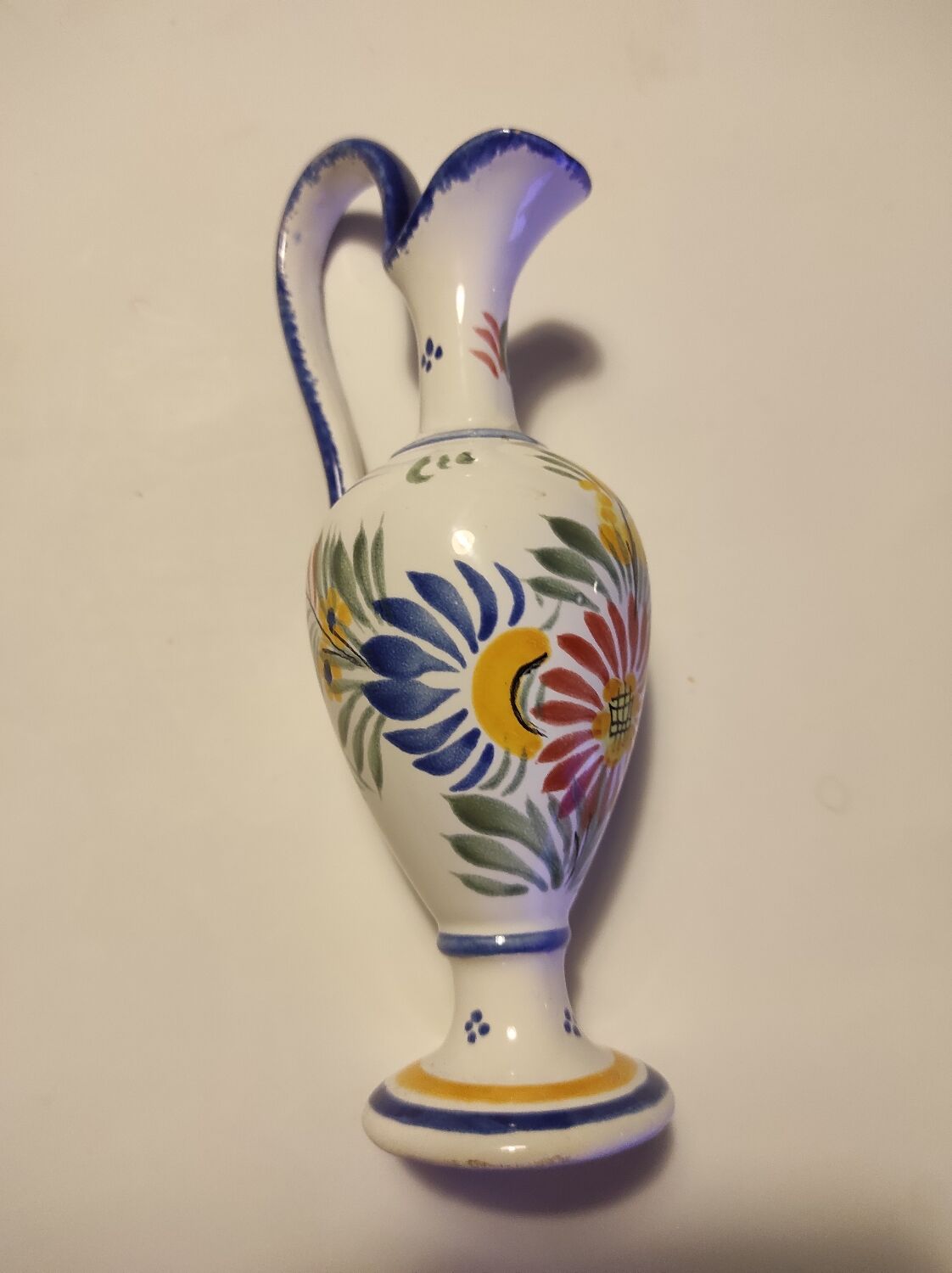 Breton HB Quimper ewer