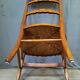 Straw fireside chair