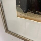 Lithographie originale de Gustav Rudberg