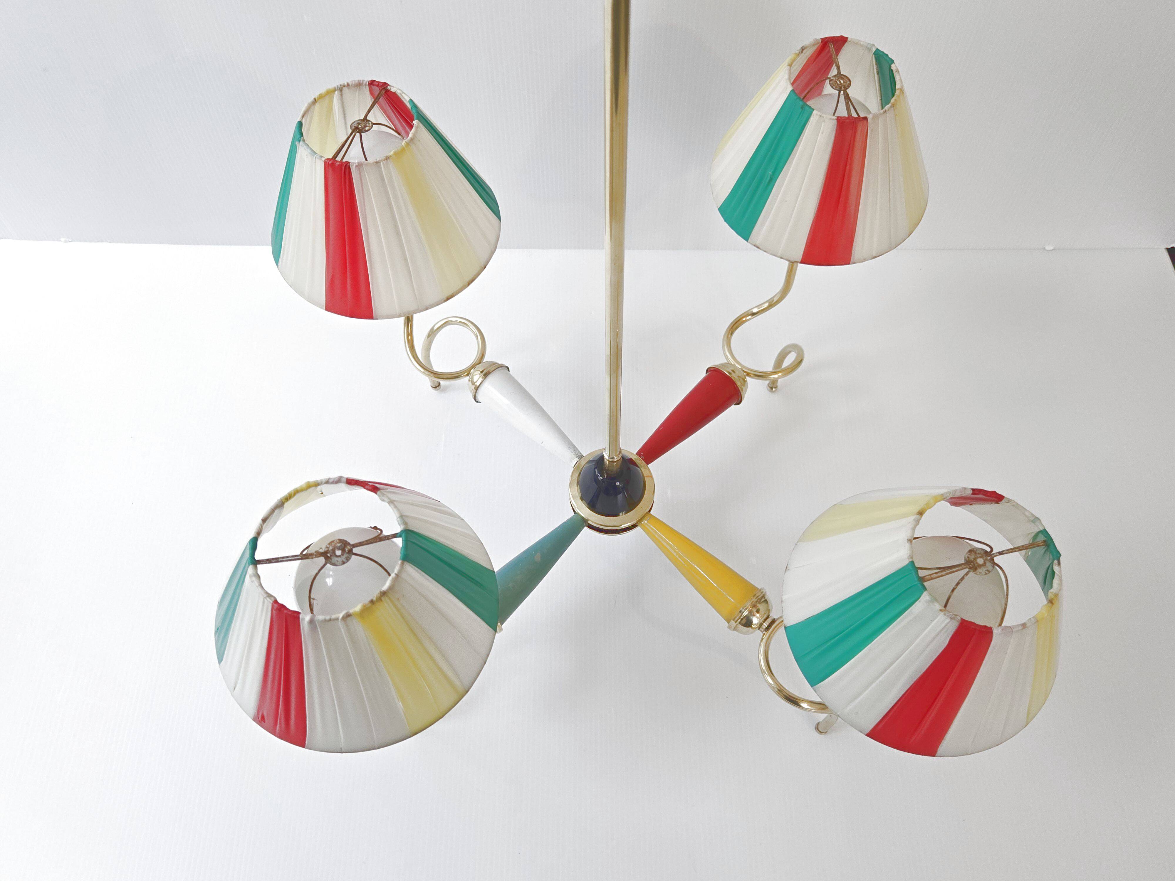 1950s rockabilly pendant light