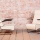 Bauhaus FN24 Armchairs in Leather attributed to Mücke-Melder, Czech, 1930s, Set of 2