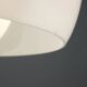 Suspension Artemide Clinio vintage en métal et verre design 1960s