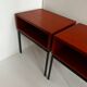 Pair of modernist bedside tables "Horatio" by Kuperus