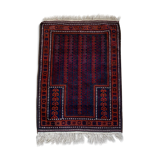 Tapis oriental en laine noué main 132/133 cm