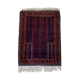Oriental hand-knotted wool rug 132/133 cm