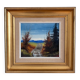 Vintage original landscape oil painting