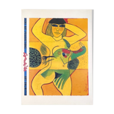 Guillaume Corneille (1922-2010) Poster The Yellow Nude - With Atelier Corneille stamp