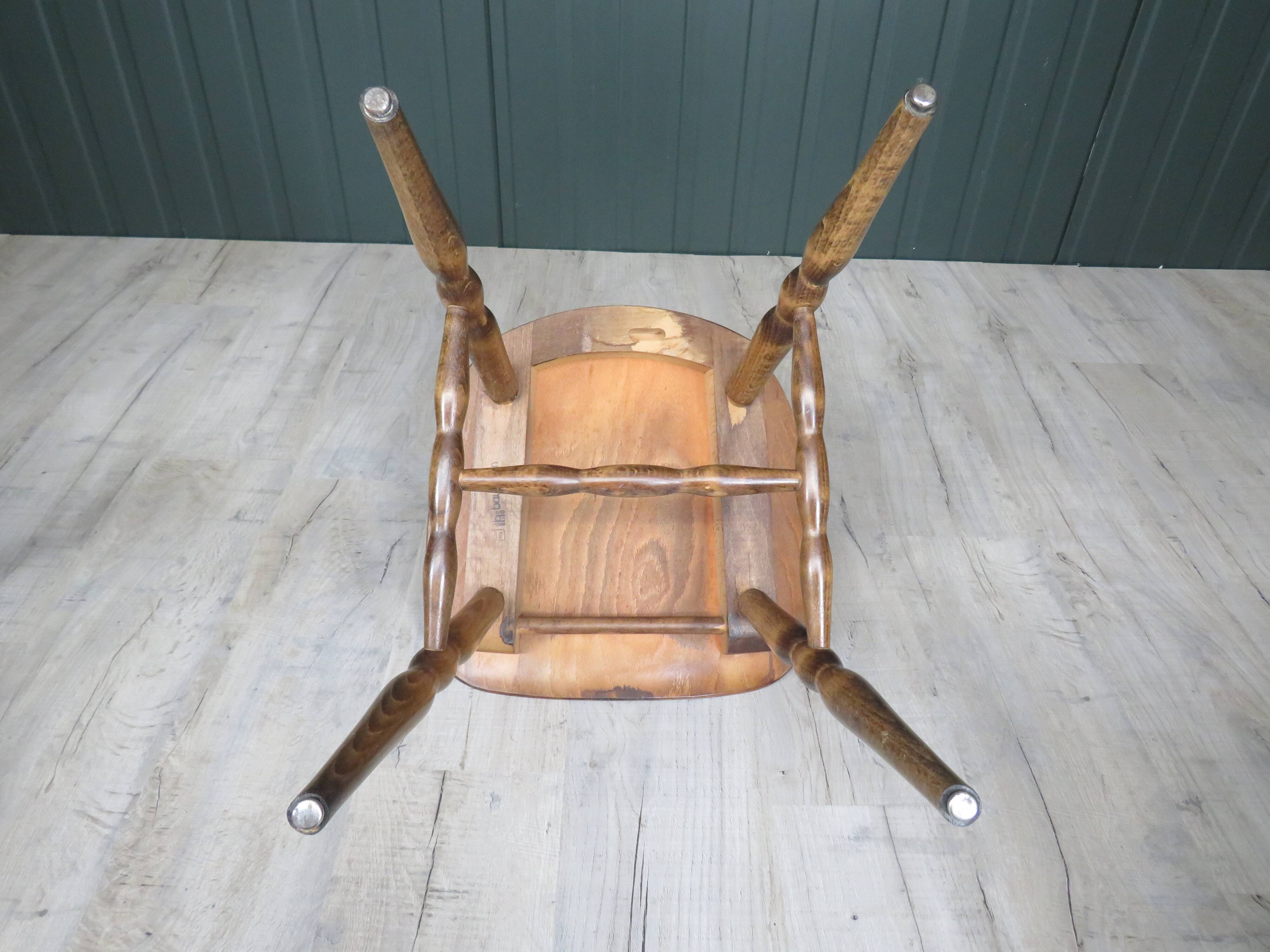 Suite of 8 chairs bistro model Tacoma Baumann