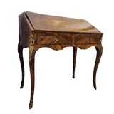Escritorio / Desk with slope / donkey, Luis XV, Palosanto, fs XVIII - pps.